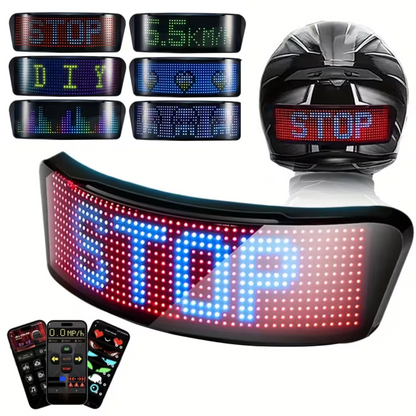 LED Screen Helmet
